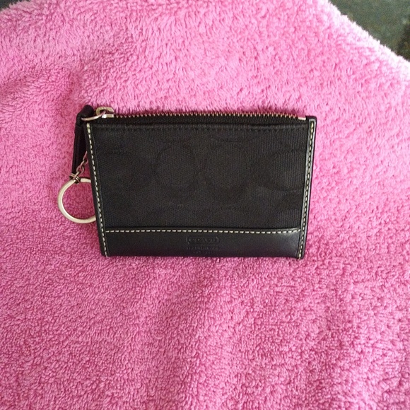 Coach cardholder & key ring - Picture 1 of 3